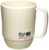 Japanese Camping Coffee Mug Unbreakable Kid’s Milk Juice Mug Microwavable Tea Water Mug for Travel 12 Ounce BPA Free Non-Toxic Dishwasher Safe Made in Japan, White
