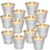 12 Pack Citronella Candles – Garden Citronella Scented Candles Outdoors, 120-180 Hours Burning, Natural Soy Wax, Portable Jar Candle Gift Sets for Home Patio Yard Indoors, Balcony, Camping