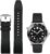 Niziruoup Watch Band Quick Release Fluororubber 19mm 20mm 21mm 22mm Soft Durable Universal FKM Rubber Replacement Band Strap for Men Women