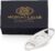 Cigar Cutter Stainless Steel Silver Blade, Matt Chrome, Cutter with Double Blade, Includes Elegant Packaging