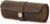 Contact’s Leather Watch Box Business Travel Case,Watches Storage Roll Display Case,Protector Case for 3 pieces watches Brown