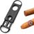 Aoibeely Black Two Types Knife Heads Cigar Cutter, V-Shaped Blade Cigar Cutter, V-Cut Clipper Port Cuba, Cigar Accessories