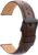 TStrap Leather Watch Straps 20 mm – Replacement Soft Brown Quick Release Watch Strap – Smartwatch Strap for Men Women – Sports Bracelet with Pin Buckle – 14 mm 16 mm 18 mm 19 mm 21 mm 22 mm 23 mm 24 mm