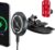 OHLPRO for 15W MagSafe Car Mount Charger for iPhone 16, Fast Wireless Charging, Magnetic CD Slot Holder with 3M Adhesive Base for Dashboard, Aluminum Shell, Compatible with iPhone 16/15/14/13 Pro Max