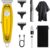 KEMEI Professional Hair Trimmer for Men, Zero Gap Trimmer, Electric Wireless Beard/Hair Trimmer, Rechargeable Hair Cutting Machine for Stylists and Hairdressers, Grooming Kit (KM-1949-Gold)
