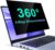 STARY Privacy Film Laptop 14 Inch 16:10 Aspect Ratio, 360° Anti-Blue Light Anti-Glare 14 Inch 4-Way Anti Spy Filter Screen Protector Privacy Filter
