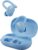 Skullcandy Push Play Active in-Ear Wireless Earbuds, 34 Hr Battery, Stay-Aware Mode, Microphone, Works with iPhone Android and Bluetooth Devices – Preppy Blue