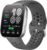 AMAZFIT Bip 6 Smart Watch 46mm, 14 Day Battery, 1.97″ AMOLED Display, GPS & Free Maps, AI, Bluetooth Call & Text, Health, Fitness & Sleep Tracker, 140+ Workout Modes, 5 ATM Water-Resistance, Charcoal