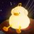 Attivolife Musical Headphones Duck Night Light, Silicone Lamp with Unique Music Element, Best Decoration for Bedroom, Studio, Cafe, Bar, Creative Gift Idea for Kids, Friends