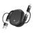 5 in 1 Retractable USB Type C Cable 100W, Multi Fast Charging Cable 5A Charging Cord USBC Cable with USB C/A to Lightning/C Travel Charger for iPhone 16 15 Series,MacBook,iPad,Samsung S24/S23+(3.86ft)