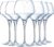 Chef & Sommelier Open Up Wine Glass 55 cl – Set of 6 – Made of Krysta Crystal Glass – Reinforced Packaging – Shine, Transparency and High Resistance, Transparent
