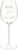 Maturi Happy 21st Birthday Wine Glass with Silver Diamond Stem – 400ml / 13.5 Fluid Ounces