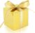 KPOSIYA 100 Pack Favor Boxes 2x2x2 inch Candy Boxes Gold Gift Boxes with Ribbons for Wedding Baby Shower Decorations Birthday Party Supplies (Gold, 100)