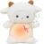 Lilli&Luki® Music Box Baby Toy [Sheep] Double Heart Tones + Night Light | First Equipment Newborn | Gift | Snooze Otter | Gifts for Birth | Sleeping Otter | Cuddly Toy | Sleeping Otter