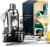 Cocktail Shaker Set with Stand, Cocktail Gift Set, Cobbler Shaker Bar Set for Bartender Professional Cocktail Shaker Stainless Steel Original Gifts for Men Women Bartender