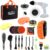 Outigu 28 Piece Car Cleaning Kit, Car Interior Cleaning Kit with Ultra Soft Car Detailing Brushes, Car Wash Kit with Microfiber Cleaning Cloth, Car Wash Glove, Car Wheel Brush, Drill Brushes Set