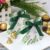 Lxoraziy 50PCS Small Leaf Design Favour Boxes with Satin Ribbon, Paper Wedding Favour Boxes, Gift Candy Boxes for Wedding, Party, Birthday, Event Decoration (8×4×10cm)
