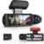Hodozzy Car Front and Interior Dash Cam with 64GB SD Card, FHD 1080P 3.16 Inch IPS Touchscreen Screen, Dual Car Camera with Super Night Vision, WDR, Wide Angle, G-Sensor, Loop Recording, Parking