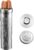 SPIPER Cigar Humidor Made of Stainless Steel, Travel Cigar Case Tube for 3 to 4 Cigars, Portable Cigar Case, Cigar Hygrometer, Gift for Lovers, Ideal for Going Out or Short Trips