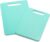 GreenLife Cutting Board Set 8×12 & 10×14, Extra Durable, Meal Prep, Non-Slip, Grip Handles, Crack Resistant, Dishwasher Safe, Reversible, Versatile Kitchen Essentials, Turquoise