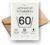FORYOU24 | Premium 60th Birthday Card – Treat Gentle – Greeting Card with Envelope A6 for 60th Birthday Men Women (KT_105_60)