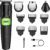 BarberBoss All-in-One Men’s Grooming Kit, Beard Trimmer for Men, Hair Clipper, Nose Hair Trimmer, Hair Trimmer for Men, Face Care, Cordless Haircut