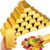 Pack of 20 Gold Bar Candy Boxes, Decoration, Party Treasure, Toys, Crafts, Halloween Decoration, Gold Bar Boxes, Birthday Decoration for Birthday, Children’s Birthday Candy Boxes