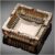 Ashtray Golden Crystal Home Cigar Cigar Cigarettes Wind Ashtray Decoration for Indoor Use Unique Creative Birthday Gift Idea for Men