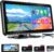 PORMIDO Portable Display Audio, 10.26 Inch Car Navigation System, Drive Recorder, Integrated Front Camera, Separate Front Camera, Rear Zoom Function, IMX307 Sensor, HDR/WDR Simultaneous Recording