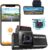 MHCABSR WiFi Dash Cam, Driving Recorder Car Camera 1080P Front and Reversing Camera Dashboard with App, Night Vision, Motion Detection, Loop Recording