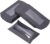BENECREAT Pack of 30 12.5 x 7.4 x 4.2 cm Black Kraft Paper Pillow Boxes with Clear Window, Reusable Candy Packaging Box, Treat Box for Baby Shower, Birthday and Wedding Party