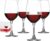 Spiegelau Wine Lovers Bordeaux Glass, Clear – Elegant Crystal Drinkware for Full-Bodied Red Wines – Machine-Made, Durable & Dishwasher Safe – 580 ml Capacity (Pack of 4)