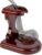 Linkidea Wooden Tobacco Pipe Stand Holder Rack, Compatible with Most Smoking Pipes, Portable Pipe Display Organizer, Pipe Holder for Smoking Accessories (Red)