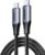 UGREEN 240W USB C Cable PD Fast Charging, USB 3.2 Gen 2 10Gbps Data Transfer, 4K 60Hz Video Cord, Compatible with iPhone 16 Pro Max, MacBook Pro, iPad Pro, Chromebook, Galaxy S25, Pixel, Switch, 1M