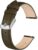 BISONSTRAP Elegant Leather Watch Straps, Quick Release, Watch Bands for Women and Men, Compatible with Watch Lug of 12mm 14mm 15mm 16mm 18mm 20mm