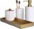 Bathroom Accessory Set, Gold bathroom accessories, White bathroom accessories Sets Complete, Farmhouse bathroom decor, Bathroom Soap Dispenser Set, Boho
