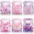 QWEPU Butterfly Party Gift Boxes, Floral Pattern Candy Boxes, 6 Pieces Butterfly Paper Candy Boxes, for Birthday, Wedding, Anniversary, Candy Gift Bags, Party