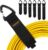 Trilancer Hook-and-Loop Storage Straps with Triangular Buckle to Hang on Walls for Cables, Wires, Rope, Hoses, Organization for Home, Garage or Workshop(2*S,2*M,2*L)