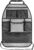 reer TravelKid Tidy Car Back Seat Organiser Stain Resistant Multiple Pockets for All Car Seats Including Sports Seats Grey