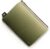 Arpe – Small Toiletry Bag made of Sustainable and Artisan Opticlean Fabric | Document Holder and Travel Bag | for Makeup and Essentials | Reusable and Versatile | Eco Friendly | 12 x 18 cm, Olive