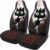 GENANY Funny Murder Cat 2 Front Car Seat Covers for Car Truck Sedan SUV, Car Gifts, Durable Automotive Seat Covers, Breathable Bucket Seat Covers, Protective Interior Accessory