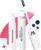 Wonderskin Makeup Wonder Blading Lip Stain Kit, Sweetheart Hot Pink