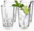 ALIMOTA Plastic Tumblers Cups, [UNBREAKABLE Acrylic] Plastic Water Tumbler Drinking Glasses, 13-Ounce Set of 4, Shatter-Proof, Dishwasher Safe, BPA Free, Reusable Cups for Water, Juice, Cocktail…