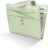 conisy Women’s Small PU Vegan Leather Thin Purse with Zip Coin Compartment with RFID Protection, Light Green, 10,3 x 9,5 x 1,8 cm, Casual