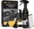 Lotus Premium Car Interior Cleaning Kit – Universal Cleaner for Leather, Fabric & Plastic, Includes Microfibre Cloth & Brush, Complete Set for Thorough Car Care