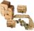 50 pcs Vintage Paper Candy Box Travel Theme Aeroplane for Wedding Party Favour Gift Box with Burlap Twine