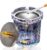 Ashtray with Lid – Ashtray for Outdoor Use, Large Ashtray Outdoor Ashtray Made of Glass, Windproof, Storm Ashtray as Decoration for Home and Office – Transparent Colours