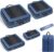 Prezon Compression Packing Cubes for Travel – 8/6/4 Set, Lightweight Travel Essentials, Durable Luggage Organizer