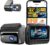 DDPAI 4K Dash Cam Front and Rear, 4K+1080P Dash Cam, up to 15MB/s 5GHz WiFi6 GPS, Dashcam with Free 32GB eMMC,Night Vision,3″ IPS,WDR,ADAS,24 Hours Parking Mode,Loop Recording G-Sensor,Z60