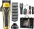 VGR 015 Professional Wireless Hair Trimmer for Men, 9000 RPM Vector Motor, DLC Blade, Hairdressing Trimmer for Haircuts with Metal Housing, 1 Black Modular Lid, Travel Bag